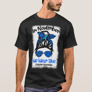 Camiseta Sensibilização do Guerreiro Diabetes Tipo de Supor