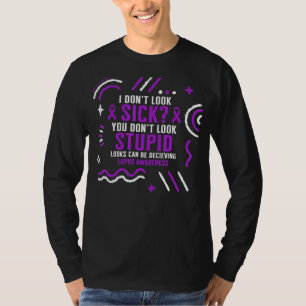 Camiseta Sensibilização do Lupus Não Parece Doente Varri de