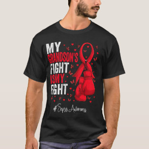 Camiseta Sensibilização do neto Sepsis da Faixa Vermelha