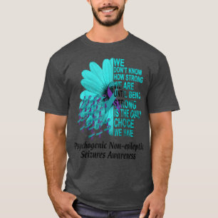 Camiseta Sensibilização do PNES Não Sabemos O Forte Teal Ro