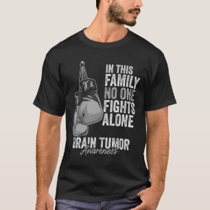 Camiseta Sensibilização do Tumor do Cérebro Mês Boxando Luv