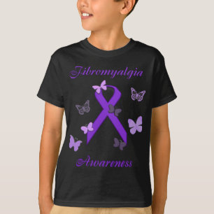 Camiseta Sensibilização Doença Invisível Roxa