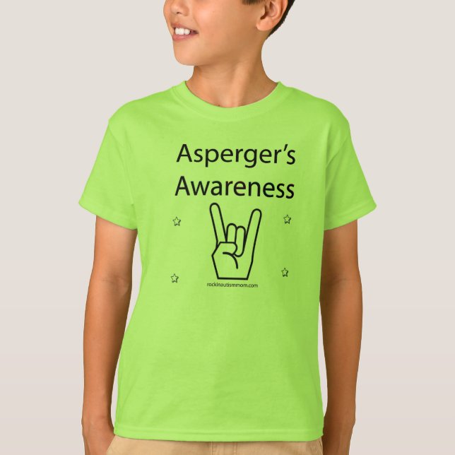 Camiseta Sensibilização dos Asperger (Frente)