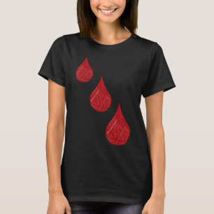 Camiseta Sensibilização dos canceres sanguíneos de Canceres