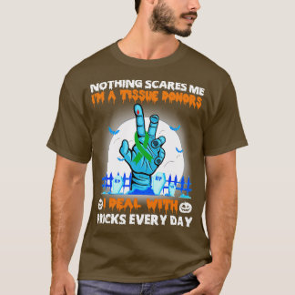 Camiseta Sensibilização dos doadores de tecidos Nada me ass