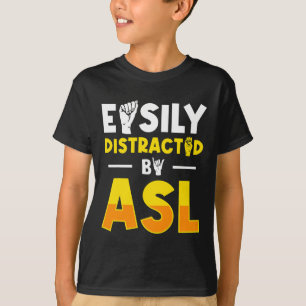 Camiseta Sensibilização e Língua de Sinais de Deficientes A