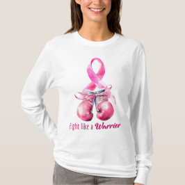 CAMISETA SENSIBILIZAÇÃO E PREVENÇÃO DO CANCER DA MAMA