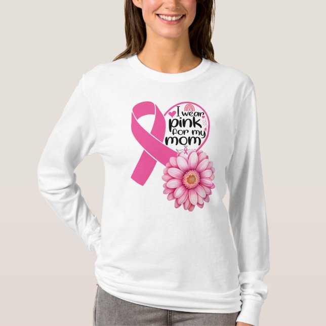 CAMISETA SENSIBILIZAÇÃO E PREVENÇÃO DO CANCER DA MAMA (Frente)