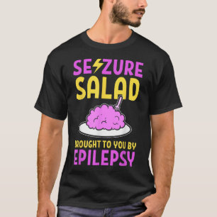 Camiseta Sensibilização Engraçada Por Epilepsia Para Uni-Ad