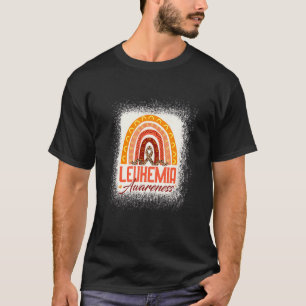 Camiseta Sensibilização Enrolada Rainbow Orange Ribbon