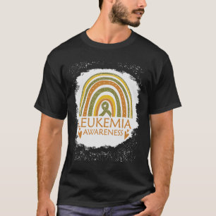 Camiseta Sensibilização Enrolada Rainbow Orange Ribbon