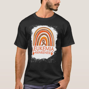 Camiseta Sensibilização Enrolada Rainbow Orange Ribbon