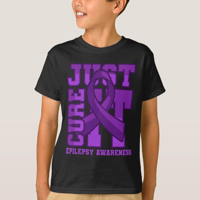 Camiseta Sensibilização Epilepsia Apenas Curta (Frente)