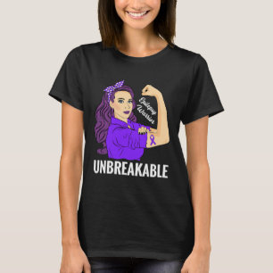 Camiseta Sensibilização Epilepsia Briso Púrpura Epiléptico