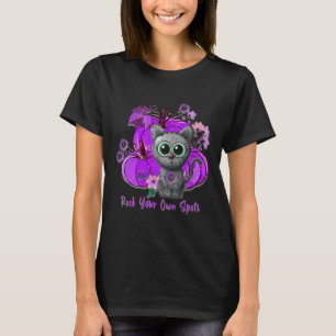 Camiseta Sensibilização Epilepsia Para O Gato Cugado De Nov