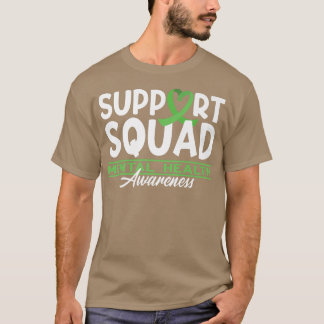 Camiseta Sensibilização Eu Apoio Depressão Esquadrão I E Me
