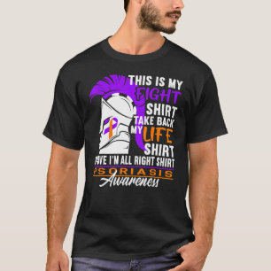 Camiseta Sensibilização Eu Luto I Patologia I Psoríase 3