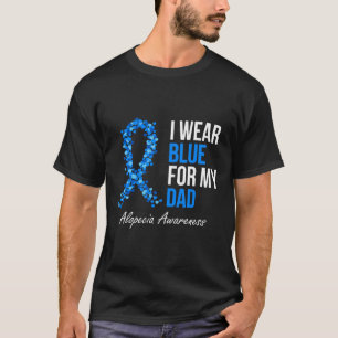 Camiseta Sensibilização Eu Visto Azul Para Minha Costela Az