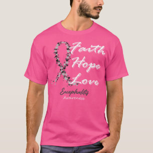 Camiseta Sensibilização Fé Esperança Amor Nesta Fama