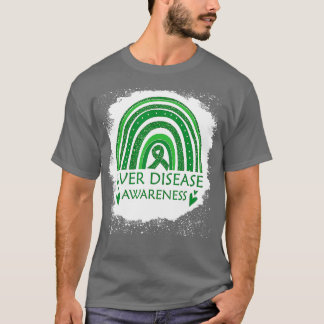 Camiseta Sensibilização Hepática Sangrada Rainbow Green Rib