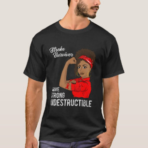Camiseta Sensibilização Indestrutível dos Guerreiros Sobrev