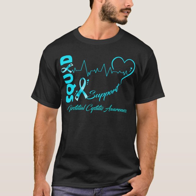 CAMISETA SENSIBILIZAÇÃO INTERSTICIAL DA CYSTITITE (Frente)