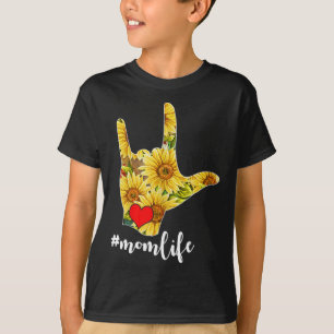 Camiseta Sensibilização Língua de Sinais de Asl Girassol Eu