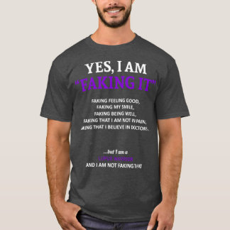 Camiseta Sensibilização Lupus Eu Estou Falando Com Essa Fam