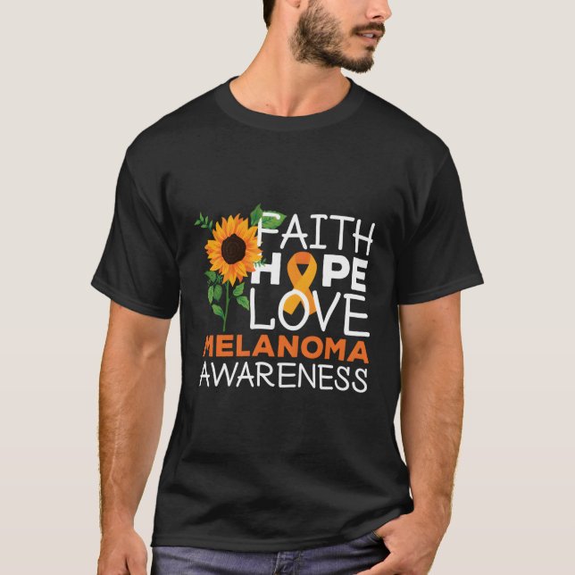 Camiseta Sensibilização Melanoma (Frente)
