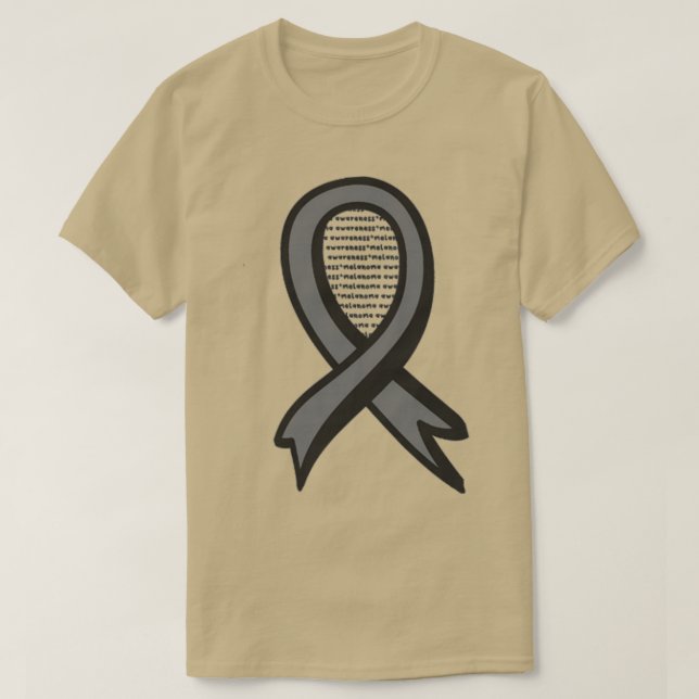 Camiseta Sensibilização Melanoma (Frente do Design)