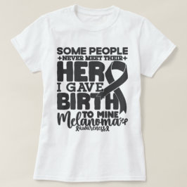 Camiseta Sensibilização Melanoma Algumas Pessoas Nunca Enco