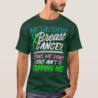 Camiseta Sensibilização Metastásica para o Cancer da Mama L
