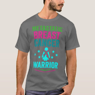 Camiseta Sensibilização Metastática do Cancer da Mama para 