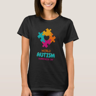 Camiseta Sensibilização Mundial para o Autismo 2 de abril d