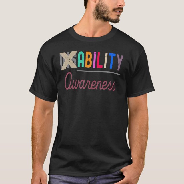 Camiseta Sensibilização para a deficiência (Frente)