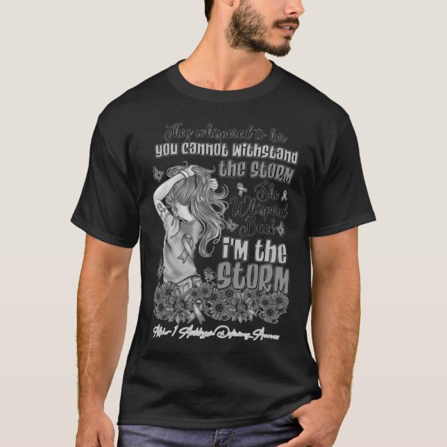 Camiseta Sensibilização para a Deficiência Alfa- 1 da Antit (Frente)