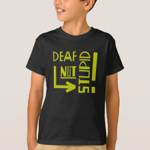 Camiseta Sensibilização para a deficiência surda