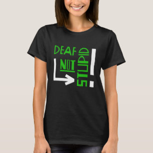 Camiseta Sensibilização para a deficiência surda