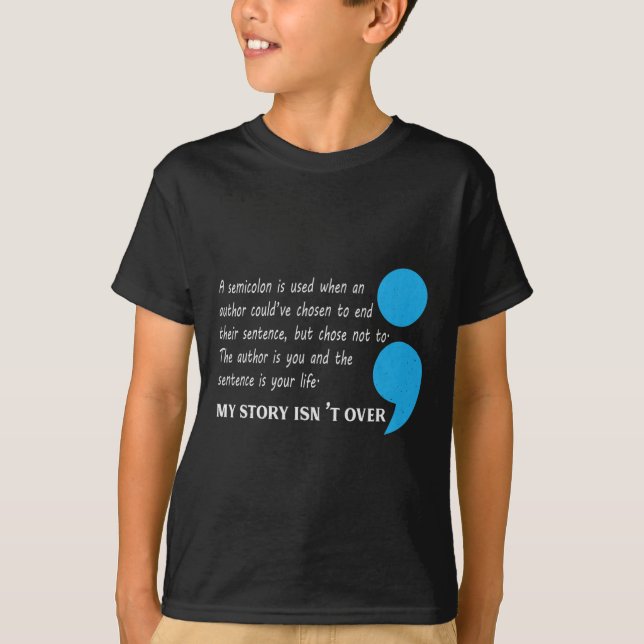 Camiseta Sensibilização para a Depressão Suicida (Frente)