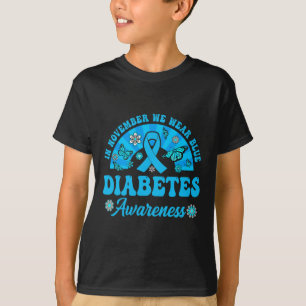 Camiseta Sensibilização para a diabetes em novembro Vestimo