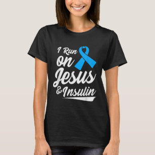 Camiseta Sensibilização para a diabetes Tipo 1 2 - T1d T2d