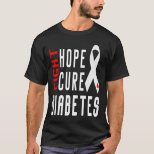Camiseta Sensibilização para a Diabetes Tipo 1 - Combater a
