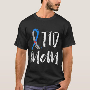 Camiseta Sensibilização para a Diabetes Tipo 1 da Mãe