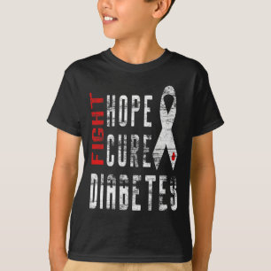 Camiseta Sensibilização para a diabetes tipo 1 - Diabetes p