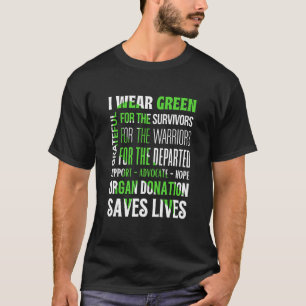 Camiseta Sensibilização para a doação de órgãos