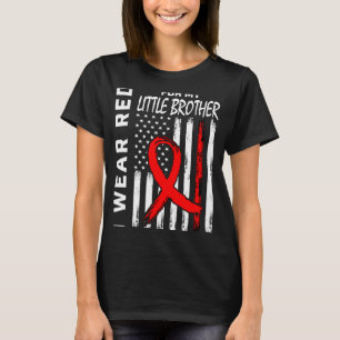 Camiseta Sensibilização para a Doença Cardíaca do Irmão Ver