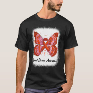 Camiseta Sensibilização para a Doença Cardíaca em fevereiro
