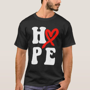 Camiseta Sensibilização para a Doença Cardíaca Mês Esperanç