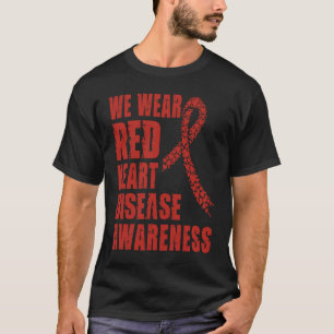 Camiseta Sensibilização para a Doença Cardíaca Vestimos Ver