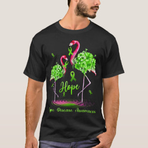 Camiseta Sensibilização para a Doença de Lyme Flamingo
